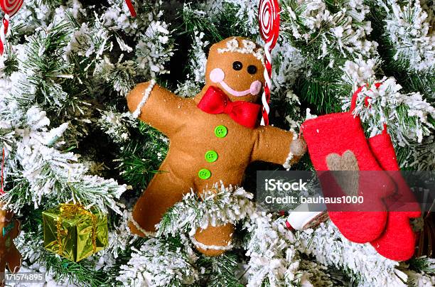 Albero Di Natale - Fotografie stock e altre immagini di Albero - Albero, Albero di natale, Bastoncino di zucchero