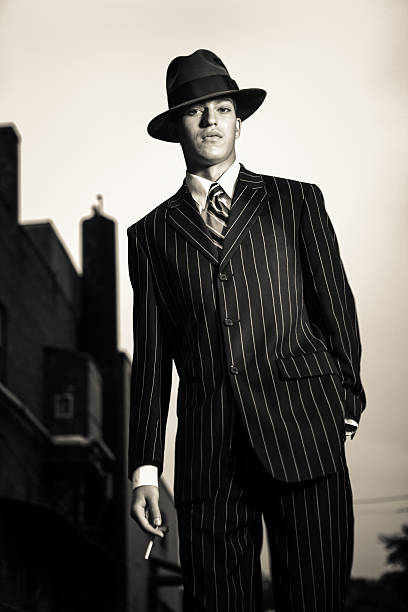 istock Gangster walking in an alley 171574955