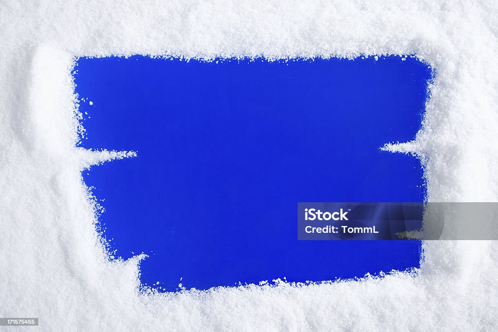 Scratched Snow on Window Scratched Snow on Window. Copy space for your ideas! Snow Stock Photo