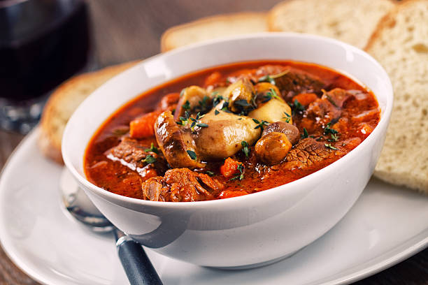 istock Hot stew with mushrooms 171575659