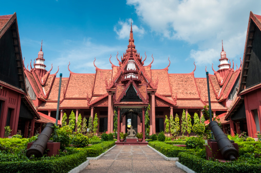 The National Museum In Phnom Penh, Cambodia