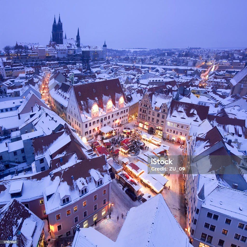 Deutschen Weihnachtsmarkt in Meissen, in der Nähe von Dresden - Lizenzfrei Meißen Stock-Foto