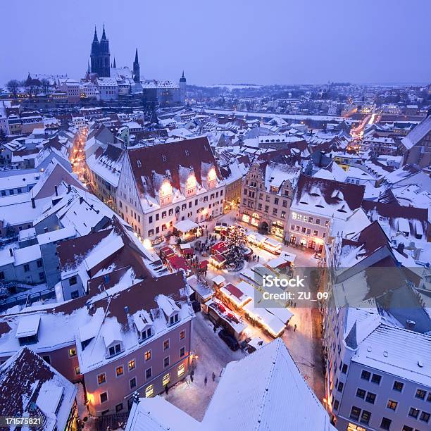 Deutschen Weihnachtsmarkt In Meissen In Der Nähe Von Dresden Stockfoto und mehr Bilder von Meißen