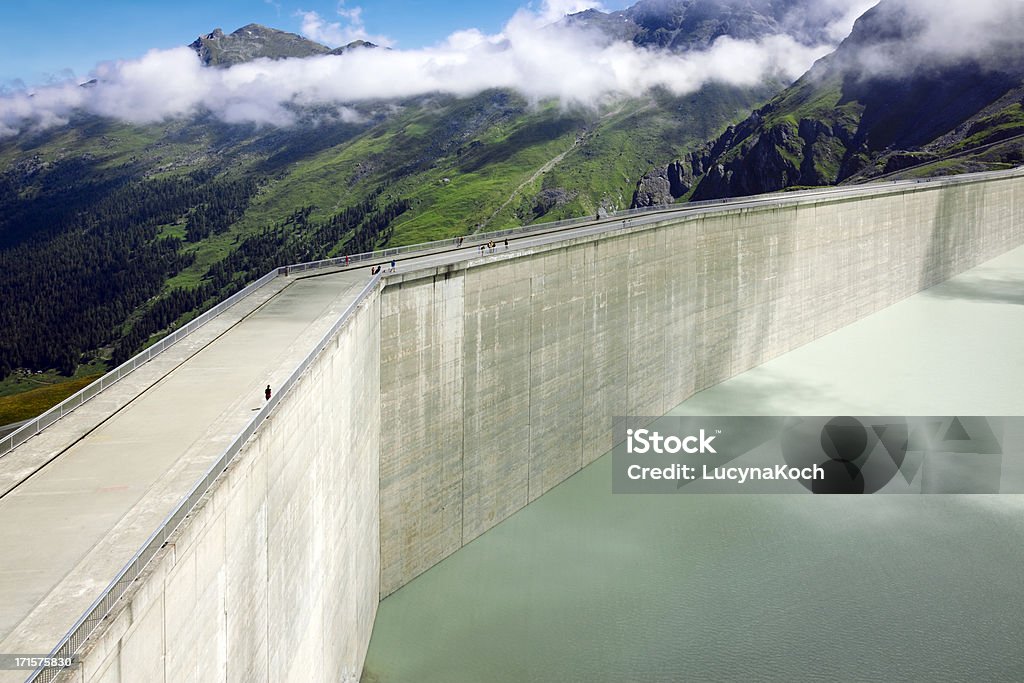 Grande Dixence - - Lizenzfrei Schweizer Alpen Stock-Foto