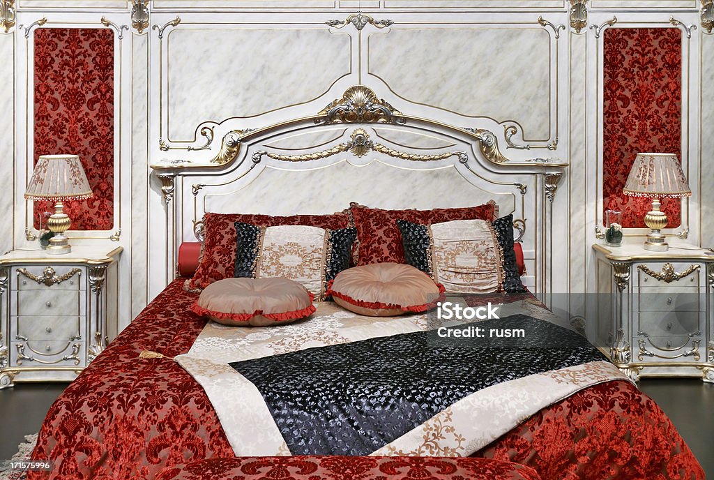 Quarto - Foto de stock de Lençol - Roupa de cama royalty-free
