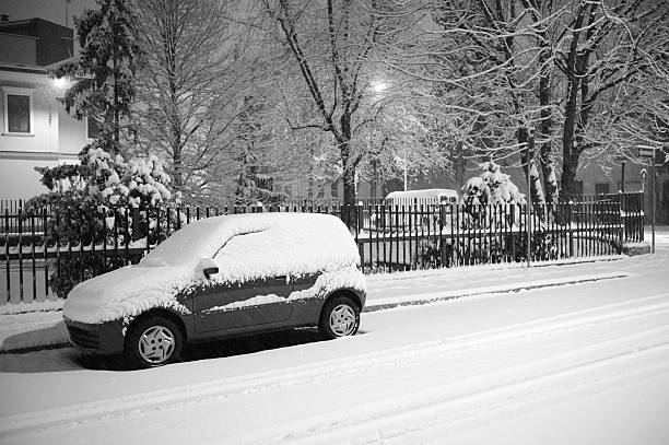 istock Urban scene. Black and White 171576136