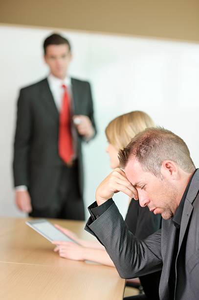 istock Sleeping in a Business Meeting 171576157