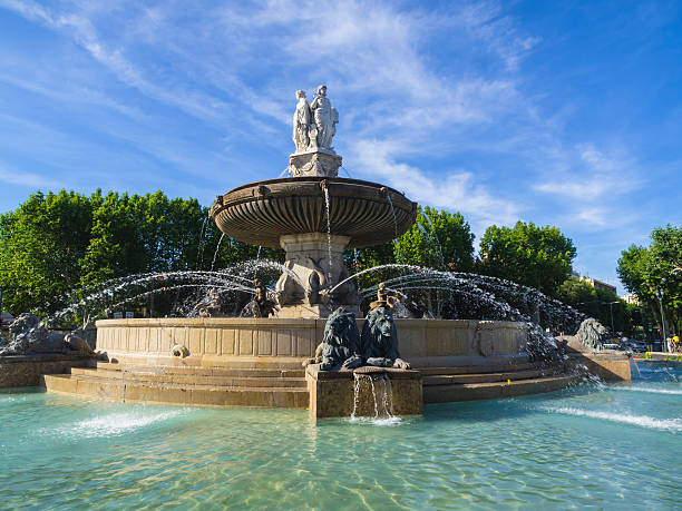 rotunda fonte - rotunda fountain imagens e fotografias de stock