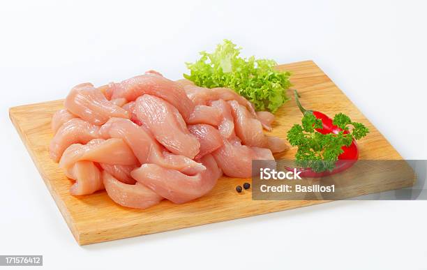 Striped Raw Chicken Meat Stock Photo - Download Image Now - Chicken Meat, Raw Food, Chicken Breast