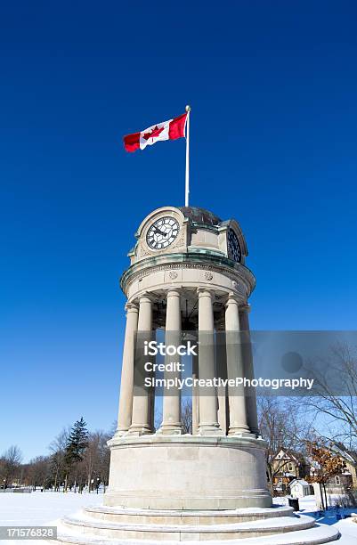 Photo libre de droit de Tour De Lhorloge banque d'images et plus d'images libres de droit de Fête de la Reine - Canada - Fête de la Reine - Canada, Kitchener - Ontario, Ontario - Canada