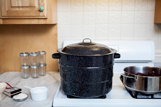 istock Making Plum Jam Canning Supplies 171577041