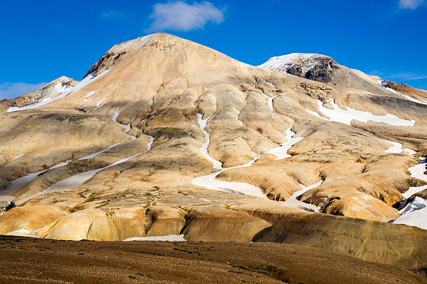 kerlingarfjöll, islanda - snaekollur foto e immagini stock