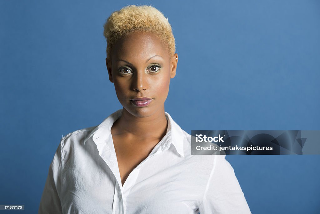 Echte Frau - Lizenzfrei Afrikanischer Abstammung Stock-Foto