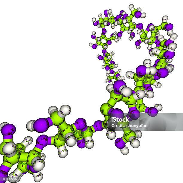 Drugmodel Stärkeamylose Stockfoto und mehr Bilder von Biochemie - Biochemie, Chemie, Fotografie