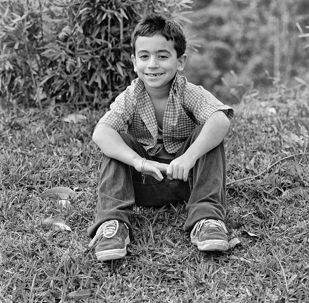 istock Little boy smilling in the garden 171578498