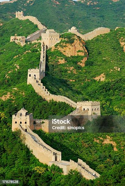 Great Wall Stock Photo - Download Image Now - Great Wall Of China, China - East Asia, Fortified Wall