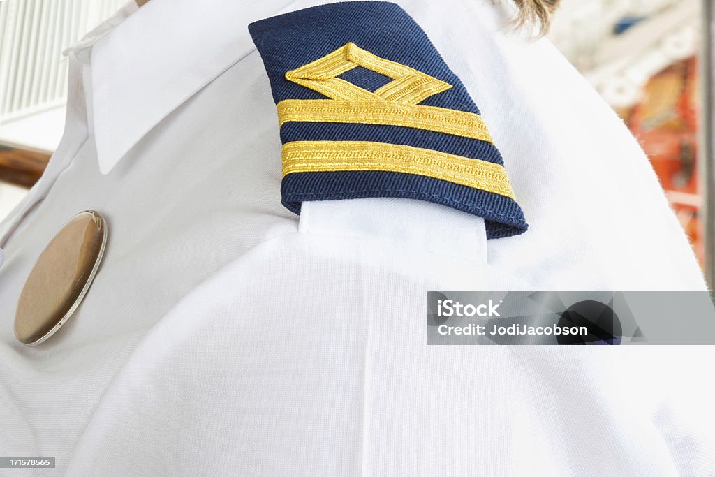 Capitão do navio - Royalty-free Oficial - Posto militar Foto de stock