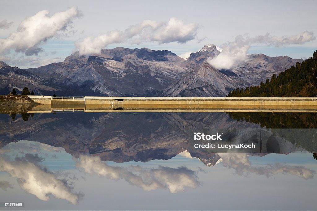 Lake Cleuson - Lizenzfrei Schweiz Stock-Foto