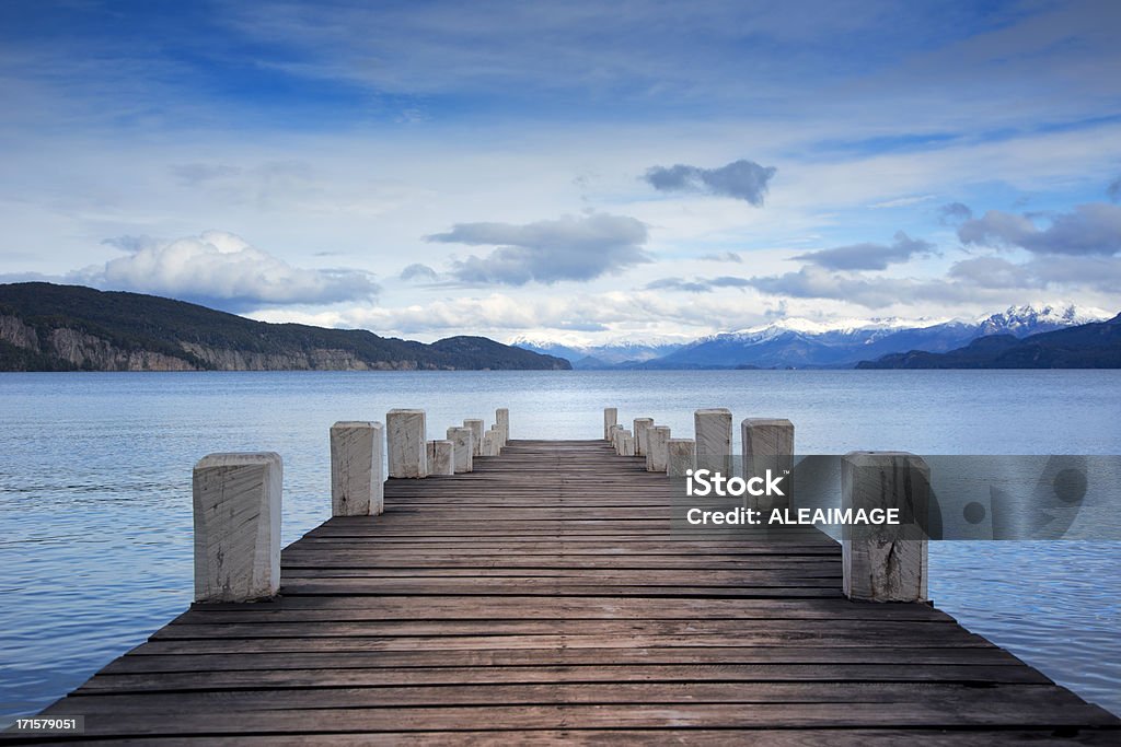 Dock - Lizenzfrei Bootssteg Stock-Foto