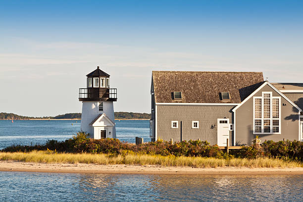 istock Lewis Bay Lighthouse, Hyannis, Cape Cod, Massachusetts, USA. 171579651