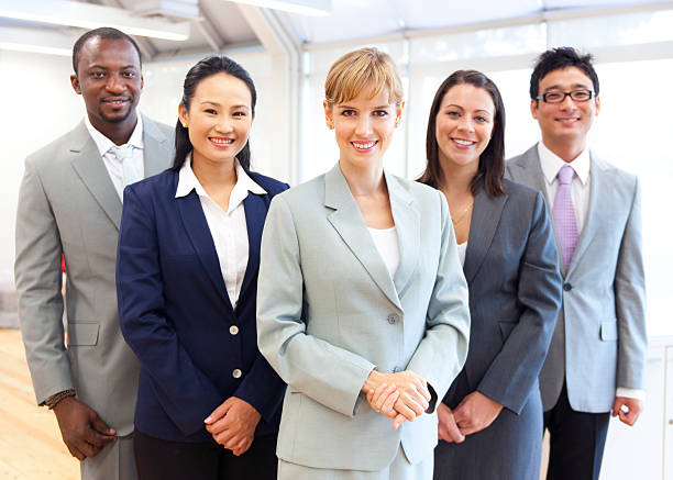 istock Confident diverse business team posing for a picture 171579972