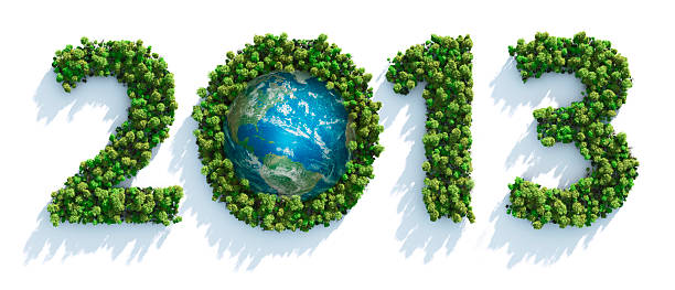 earth day 2013 - new years eve new years day 2013 holiday stock-fotos und bilder