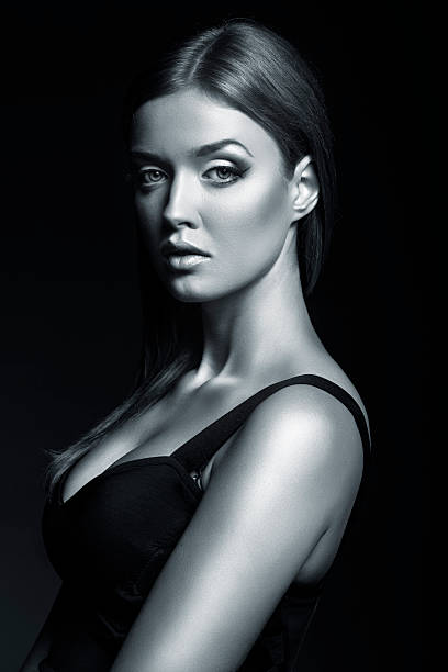 istock Beautiful woman with perfect face 171580646
