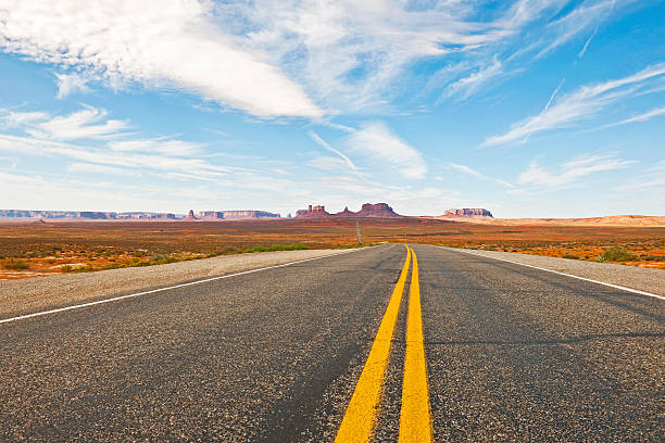 istock Highway 163 in Monument Valley, Utah USA 171580672