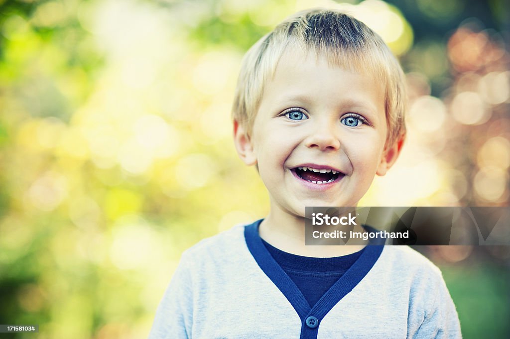 Happy little boy - Foto de stock de Niños libre de derechos