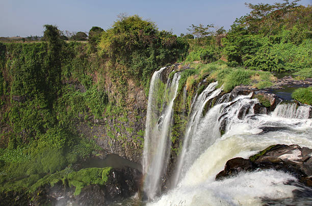 eyipantla falls - veracruz photos et images de collection