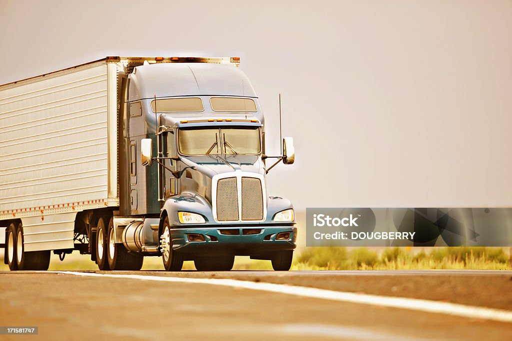 Industrie du transport de marchandises par route - Photo de Chauffeur routier libre de droits