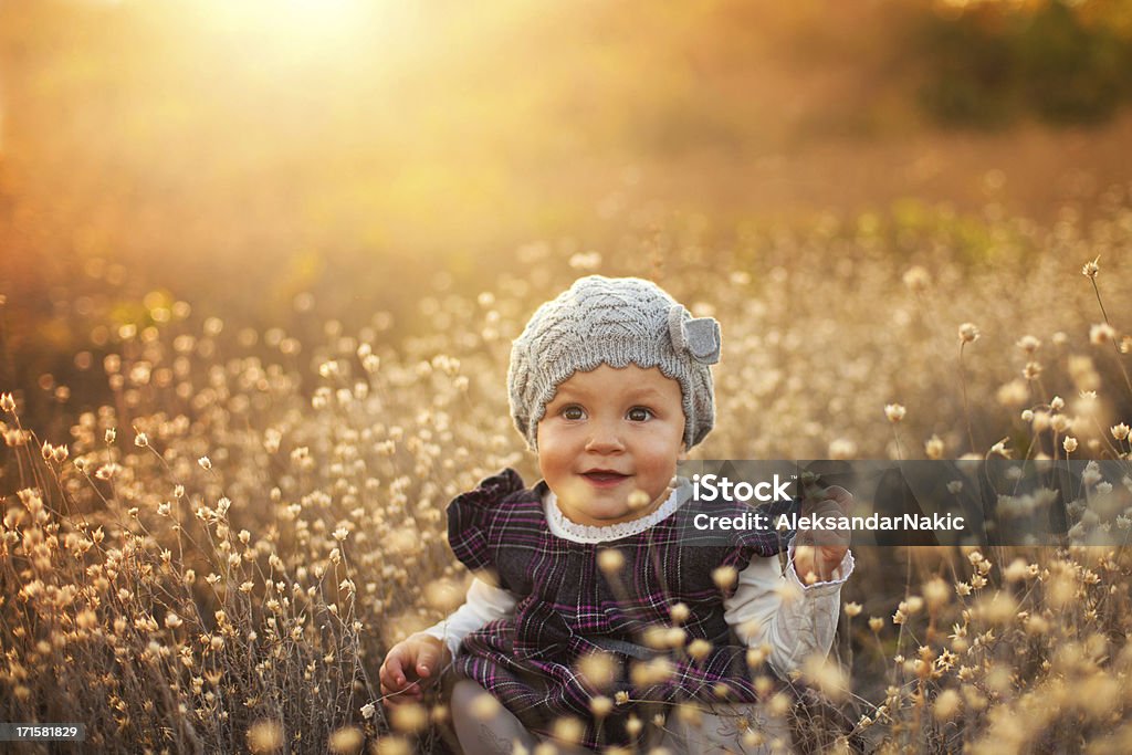 Bebê Menina - Foto de stock de 12-23 meses royalty-free