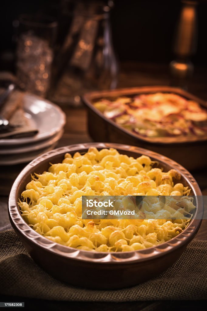 Maccheroni e formaggio - Foto stock royalty-free di Maccheroni al formaggio