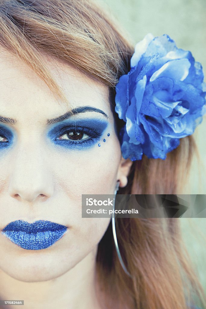 Glamouröse Mädchen - Lizenzfrei Ausdruckslos Stock-Foto