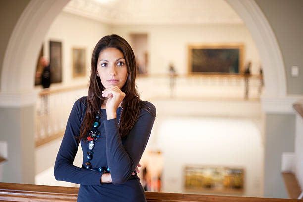 istock Attractive Woman in an Art Gallery 171582497