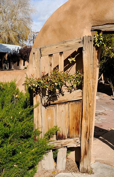istock Old. wooden, garden gate 171582922