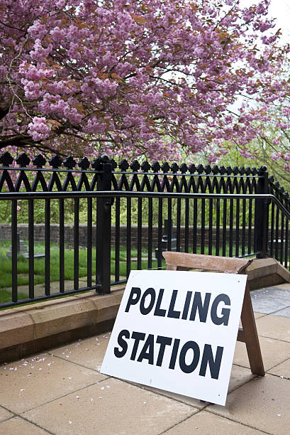 Cтоковое фото Polling station