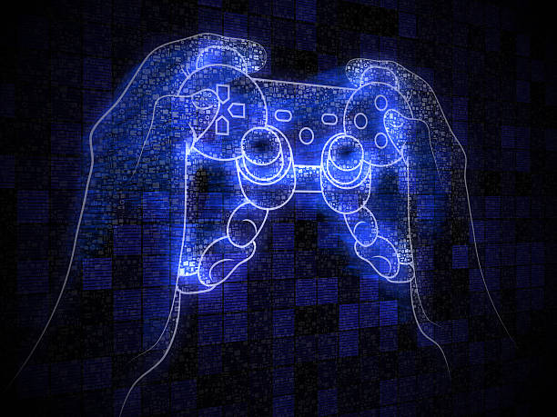 видеоигра - video game joystick leisure games control стоковые фото и изображения