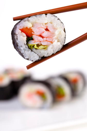sushi close-up, more sushi in my portfolio