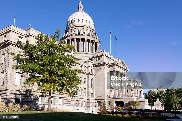 Edificio Del Capitolio Del Estado De Idaho Foto de stock y más banco de imágenes de Boise - Boise, Capitolio Estatal de Idaho, Capitolio estatal