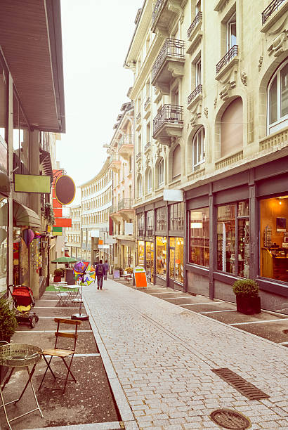 istock Swiss commercial street view vertical 171584145