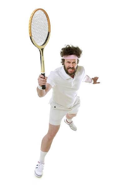 istock Funny Tennis Player - In Action 171584406