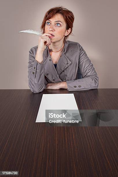 Dramatist Stock Photo - Download Image Now - Paper, Quill Pen, Scriptwriter