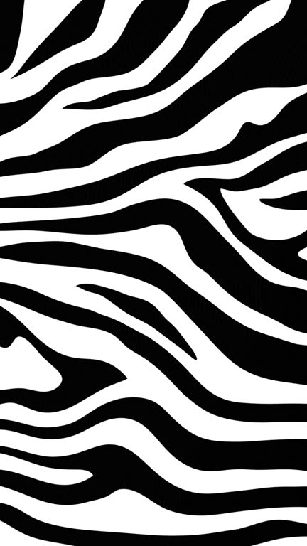 Vertical Video - Zebra Print Motion Background