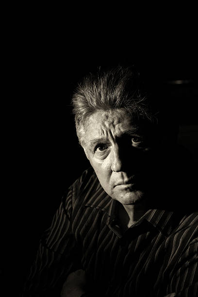 istock Mature man moody portrait 171585377