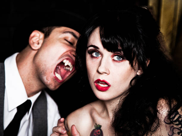 istock Vampire Bites Beautiful Woman 171585389