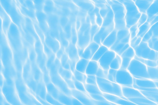 istock Abstract transparent water shadow surface texture natural ripple on blue background 1715860291