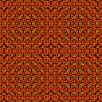 Close-up of red and yellow textile pattern. High-resolution pattern with visible texture when zoomed at 100 per cent. 