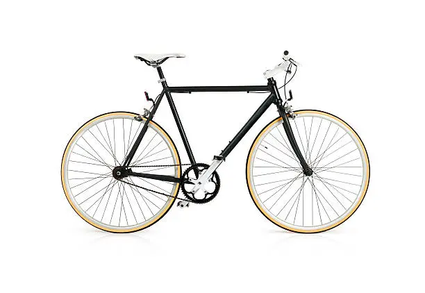 Photo of Bicycle with Full Clipping Path