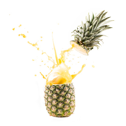 Pineapple explosion juice splash